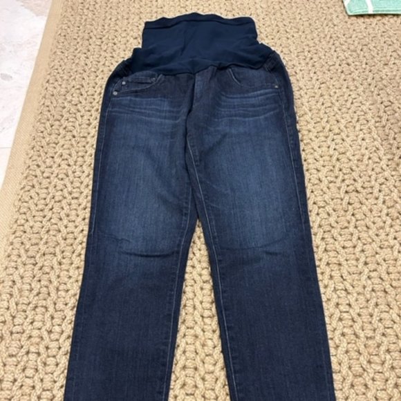 AG Adriano Goldschmied Dark Blue Skinny Jeans - Picture 1 of 10
